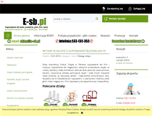 Tablet Screenshot of e-supermarketbudowlany.pl